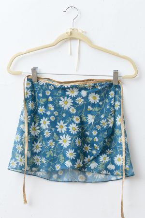 Pollerín de danza color margaritas, indumentaria de danza liviana para ballet y entrenamiento