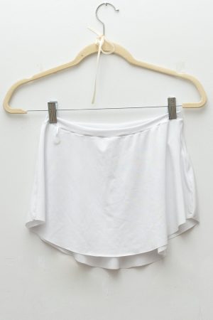 pollerín de danza color blanco prenda de indumentaria de danza para ballet