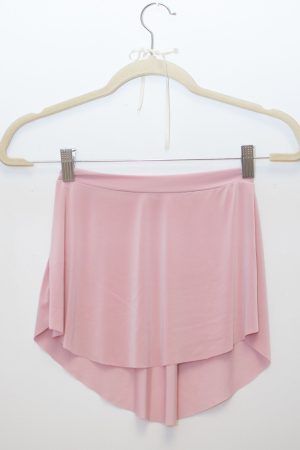 Pollerín de danza color rosa, indumentaria de danza liviana para ballet y entrenamiento