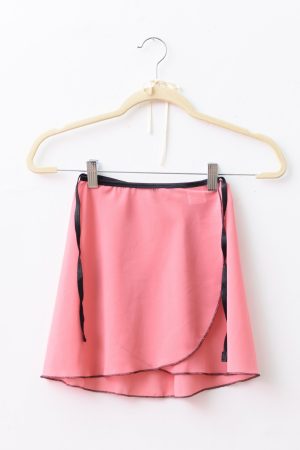 Pollerín de danza color salmón, indumentaria de danza liviana para ballet y entrenamiento