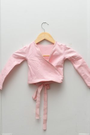 abrigo para danza para niñas que hacen ballet