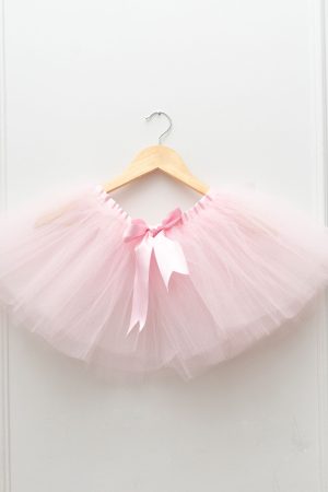 tutu de danza para niñas color rosa